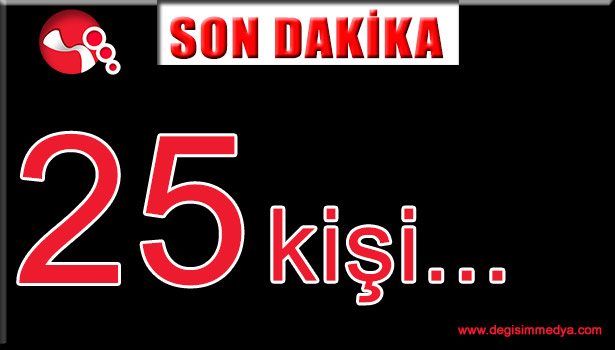 ZONGULDAK'TA 25 KAMU ÇALIŞANI GÖZALTINDA