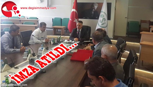 İÇME SUYU ARITMA TESİSİ YAPIM İŞİ PROJESİNE İMZA ATILDI