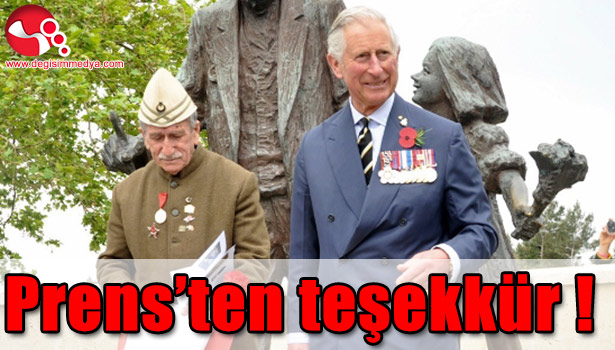 VELİAHT PRENSTEN KAÇMAZ'A TEŞEKKÜR!