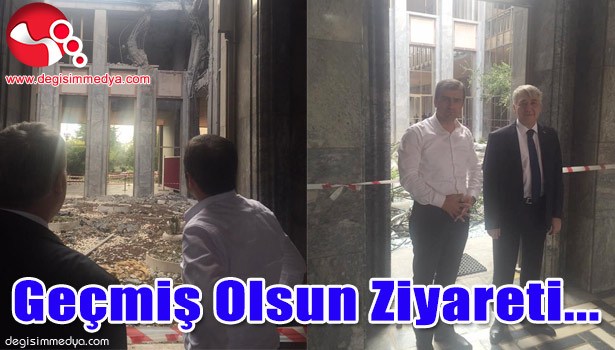 BAŞKAN YEMENİCİ, GAZİ MECLİSİ ZİYARET ETTİ...