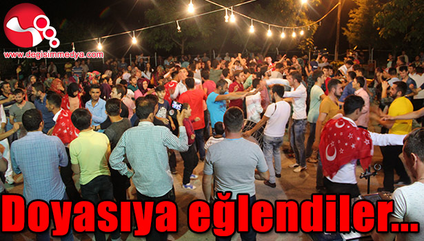 ALAPLI'DA ASKER ADAYLARI DOYASIYA EĞLENDİ