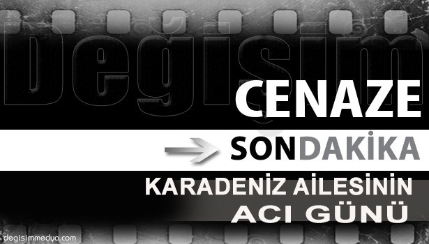 HALİT KARADENİZ VEFAT ETTİ...