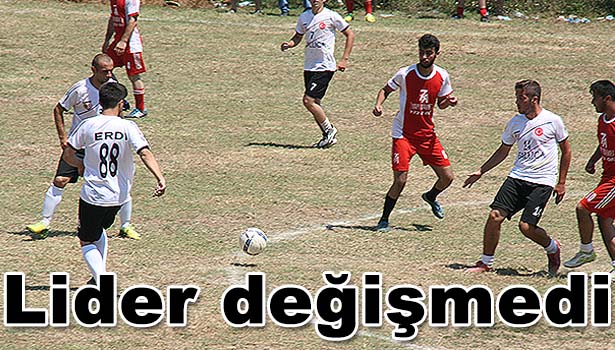 LİDER DEĞİŞMEDİ