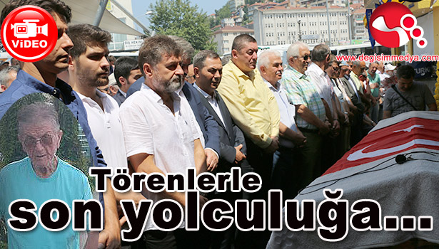 HALİT KARADENİZ TÖRENLERLE SON YOLCULUĞUNA UĞURLANDI...