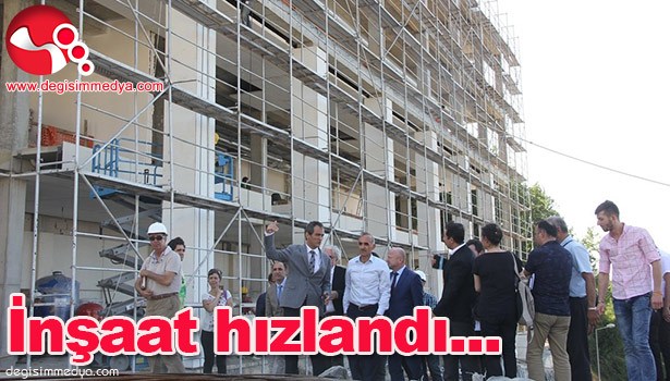 BAÜ SOSYAL MERKEZ İNŞASI HIZLANDI...