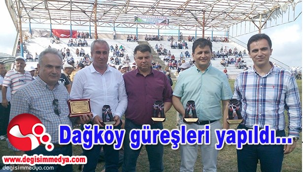 DAĞKÖY GÜREŞLERİ YAPILDI...
