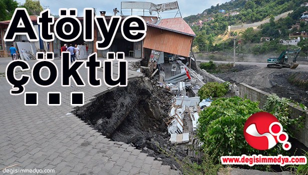 ATÖLYE ÇÖKTÜ...