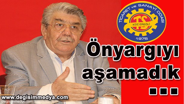 TETİKER: "ÖNYARGIYI AŞAMADIK!"