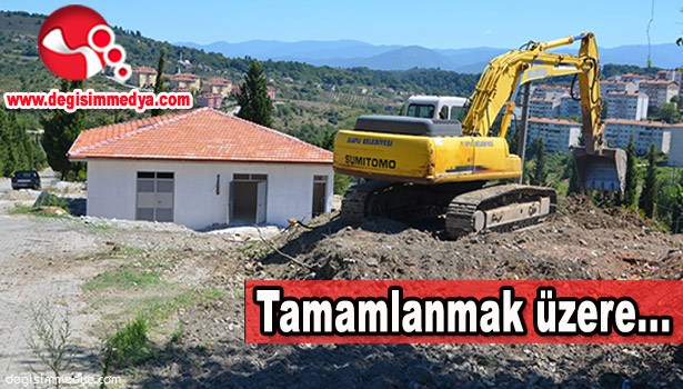 GASİLHANE İNŞAATI TAMAMLANMAK ÜZERE...