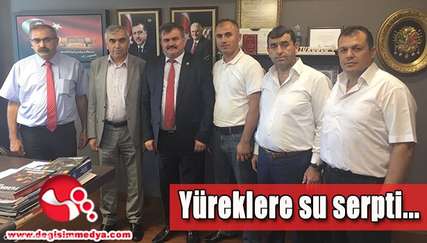 YÜREKLERE SU SERPTİ!