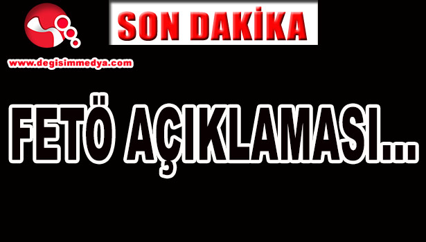 ZONGULDAK CUMHURİYET BAŞSAVCILIĞINDAN FETÖ AÇIKLAMASI...