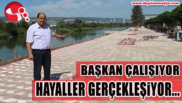GÜLÜÇ'TE HAYALLER TEK TEK GERÇEKLEŞİYOR...