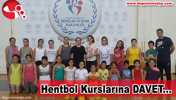 HENTBOL KURSLARINA DAVET...