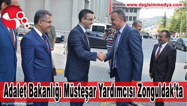 ADALET BAKANLIĞI MÜSTEŞAR YARDIMCISI KOCAMAN ZONGULDAK'TA...