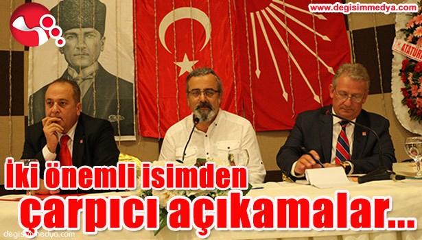 İKİ ÖNEMLİ İSİMDEN ÇARPICI AÇIKLAMALAR...