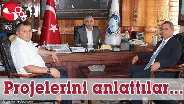 PROJELERİNİ ANLATTILAR...