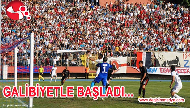 ZONGULDAK KÖMÜRSPOR GALİBİYETLE BAŞLADI