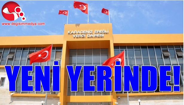 Vergi dairesi yeni yerinde