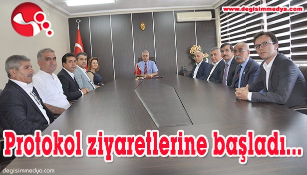 KENT KONSEYİ PROTOKOL ZİYARETLERİNE BAŞLADI