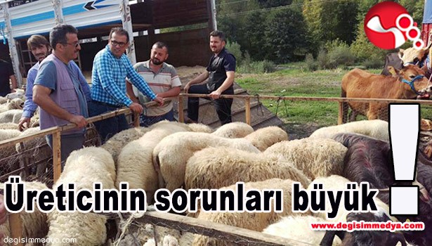 "ÜRETİCİNİN SORUNLARI BÜYÜK!"