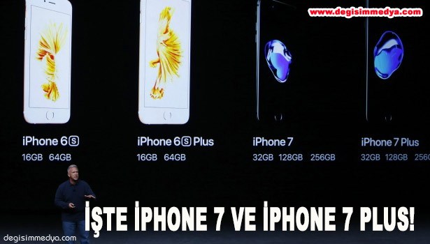 İŞTE İPHONE 7 VE İPHONE 7 PLUS!