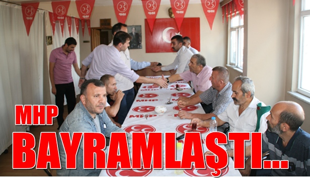MHP Bayramlaştı...