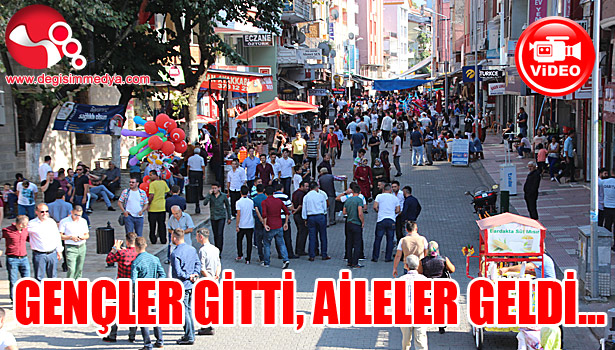 ALAPLI'DA GENÇLERİN YERİNİ AİLELER ALDI...