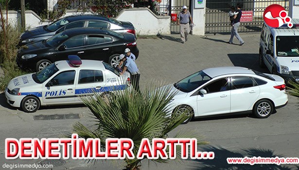 TRAFİK DENETİMLERİ ARTIRILDI