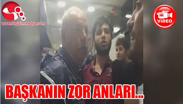 BELEDİYE BAŞKANI MUHARREM AKDEMİR'İN ZOR ANLARI...
