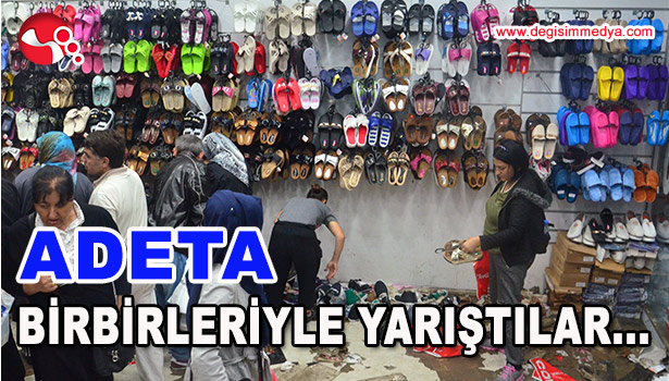 ADETA BİRBİRLERİYLE YARIŞTILAR...