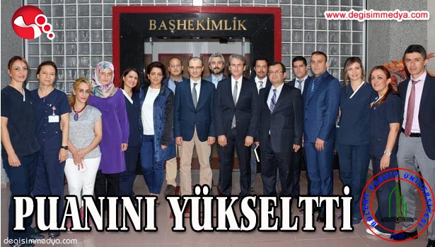 SAĞLIKTA KALİTE PUANINI YÜKSELTTİ