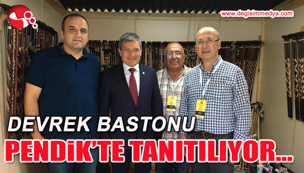DEVREK BASTONU PENDİK'TE TANITILIYOR...