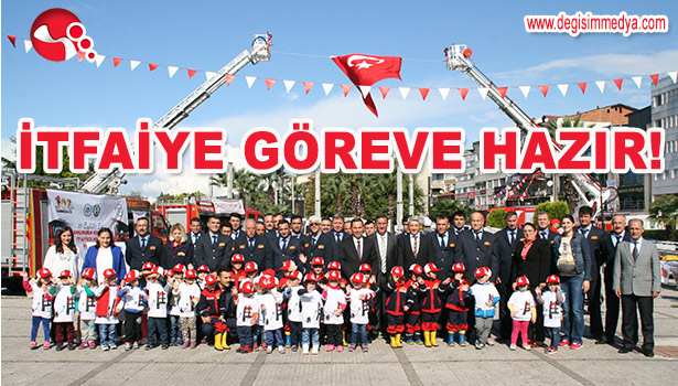 İTFAİYE GÖREVE HAZIR!