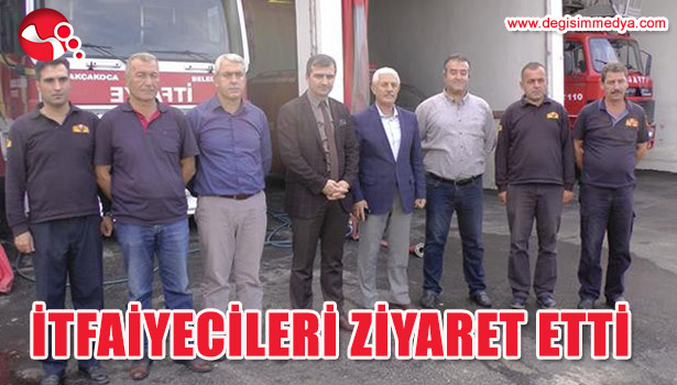 YEMENİCİ,İTFAİYECİLERİ ZİYARET ETTİ...