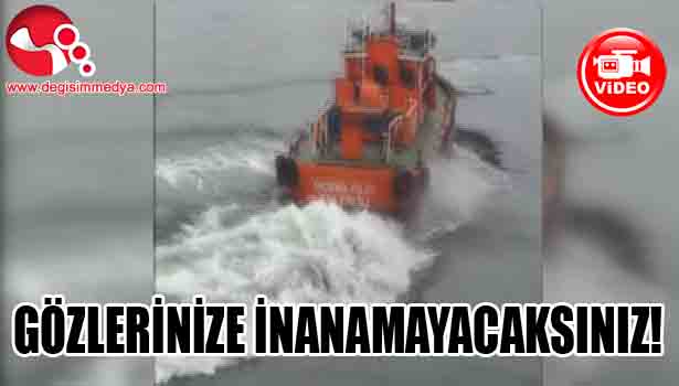 ERDEMİR'İN DENİZİ KİRLETME ANI SANİYE SANİYE GÖRÜNTÜLENDİ...