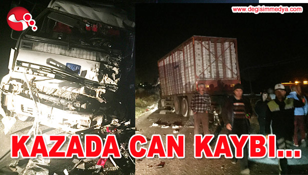 FECİ KAZADA CAN KAYBI...