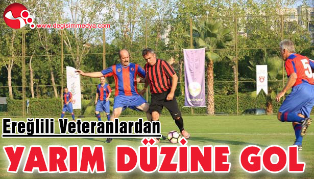 VETERANLARDAN GOL YAĞMURU...