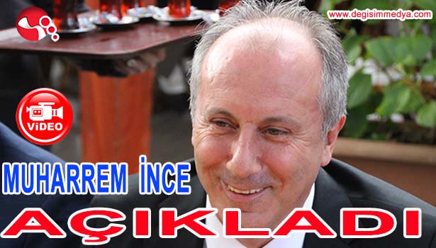 MUHARREM İNCE, EREĞLİ'DE AÇIKLADI...