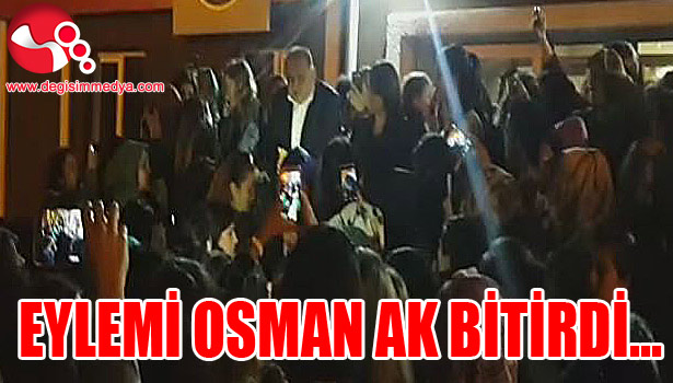 ÖĞRENCİLERİ OSMAN AK İKNA ETTİ...