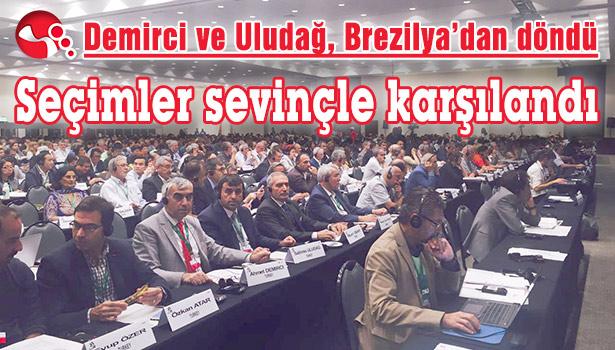 SEÇİMLER SEVİNÇLE KARŞILANDI