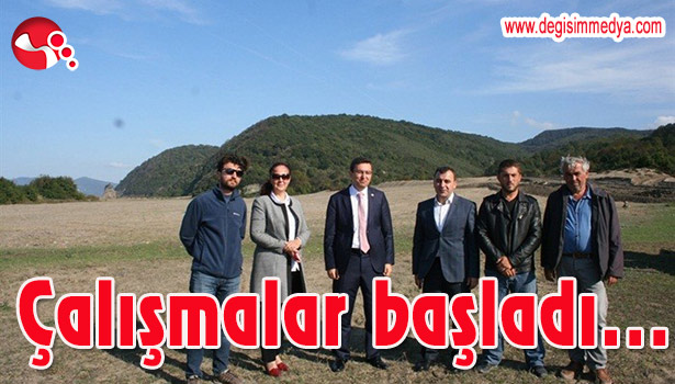 ÇALIŞMALAR BAŞLADI
