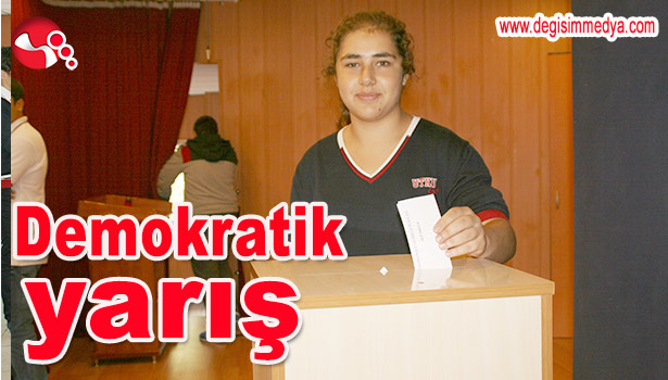 UTKU'DA DEMOKRATİK YARIŞ!..