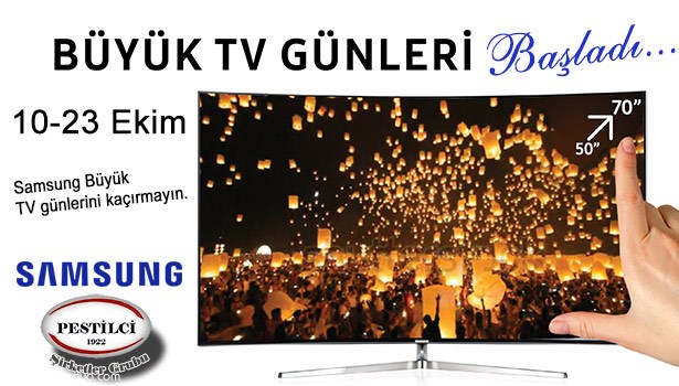 SAMSUNG BÜYÜK TV GÜNLERİ BAŞLADI