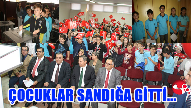 ÇOCUK MECLİSİ İÇİN SEÇİM YAPILDI