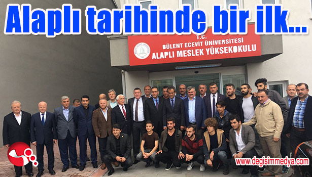 ALAPLI TARİHİNDE BİR İLK YAŞANIYOR