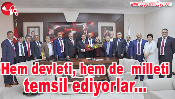 MUHTARLARIMIZ :'HEM DEVLETİ HEM DE MİLLETİ TEMSİL EDİYORLAR'