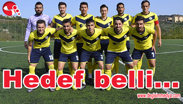 ALAPLI BELEDİYESPOR'DA HEDEF BELLİ