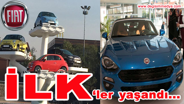 FIAT SİMGE PLAZA'DA İLK'LER YAŞANDI