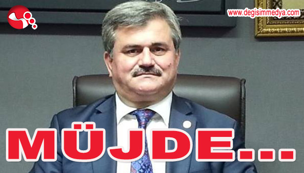 ÇATUROĞLU MÜJDEYİ VERDİ