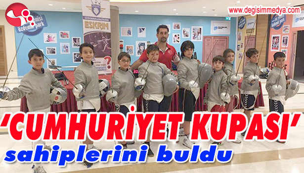 ESKRİM'DE 'CUMHURİYET KUPASI' SAHİPLERİNİ BULDU